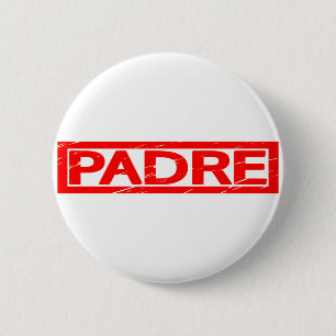 Padre-Briefmarke Button