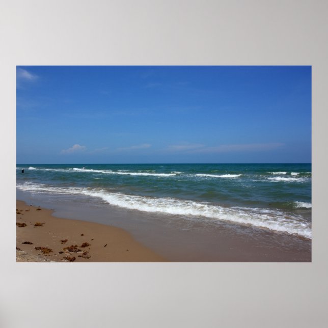 Padre Island Beach Poster (Vorne)