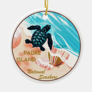 Padre Island National Seashore Keramik Ornament