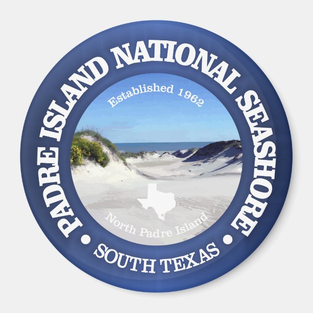 Padre Island National Seashore Magnet (Vorne)