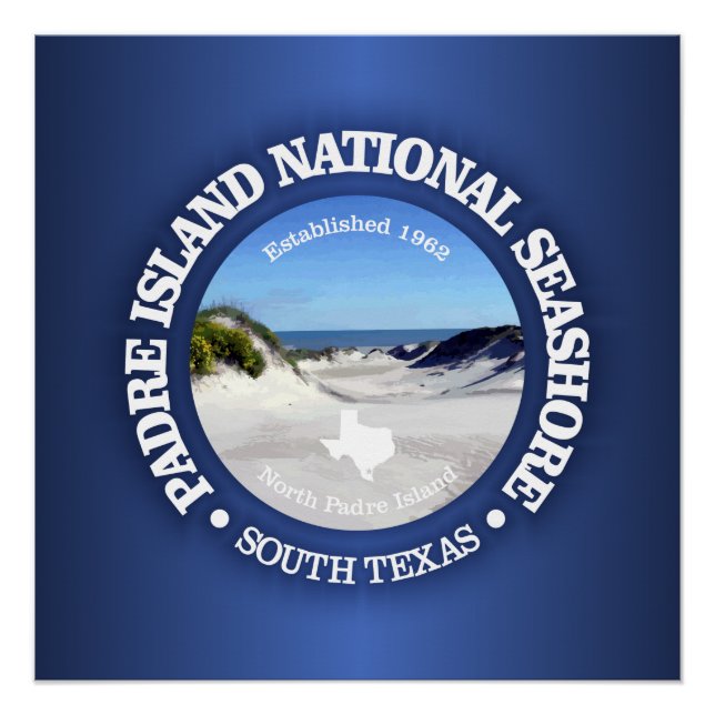 Padre Island National Seashore Poster (Vorderseite)