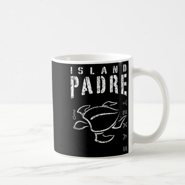 Padre Island Texas Souvenir Kaffeetasse (Rechts)