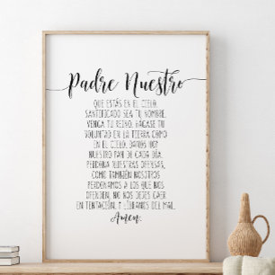 Padre Nuestro Que Estás En El Cielo Poster