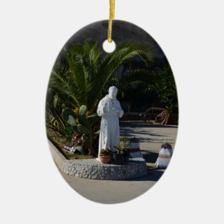 Padre Pio Keramikornament