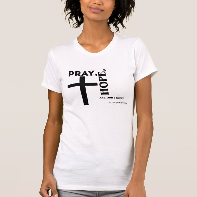 Padre Pio T - Shirt (Vorderseite)