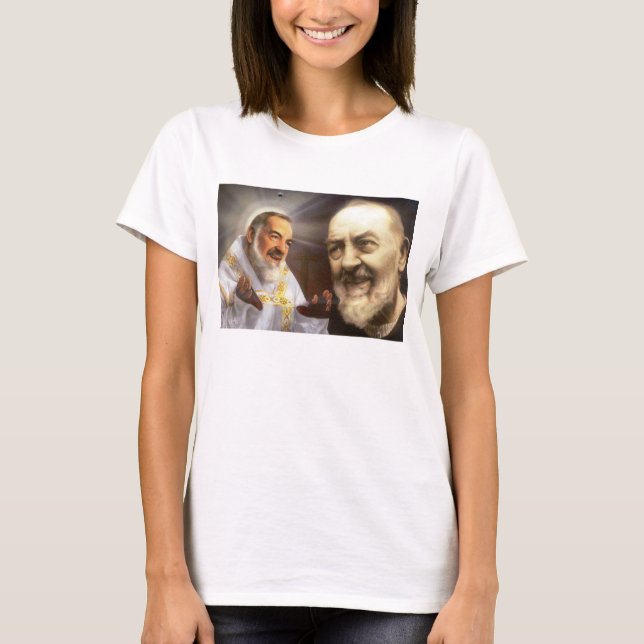Padre Pio T-Shirt (Vorderseite)