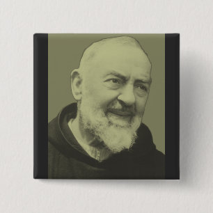 Padre Pio von Pietrelcina Button