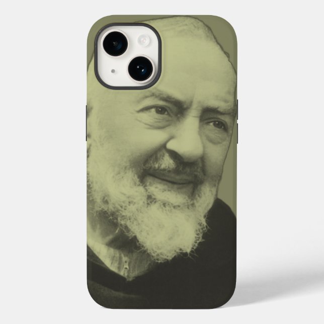 Padre Pio von Pietrelcina Case-Mate iPhone Hülle (Rückseite)