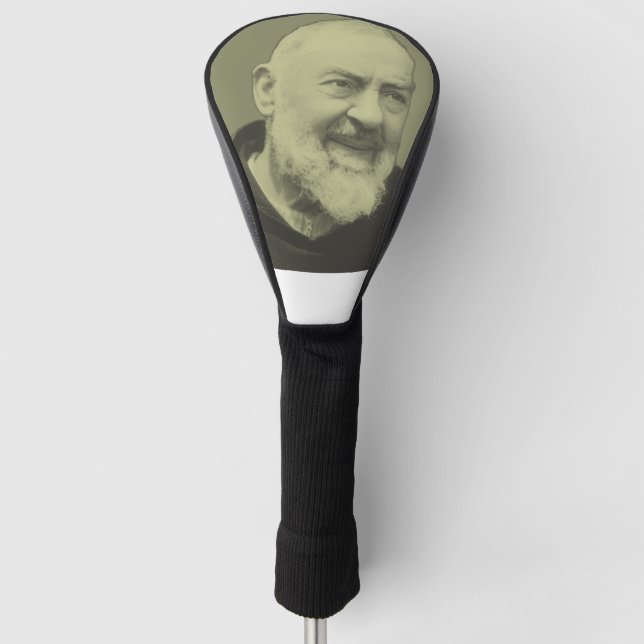 Padre Pio von Pietrelcina Golf Headcover (Vorderseite)