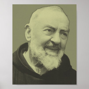Padre Pio von Pietrelcina Poster