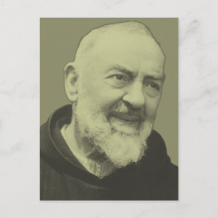 Padre Pio von Pietrelcina Postkarte