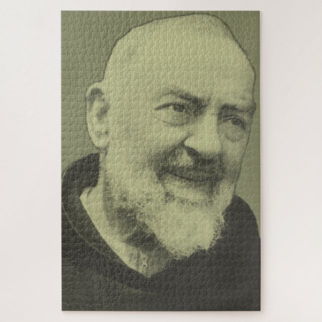 Padre Pio von Pietrelcina Puzzle (Vertikal)