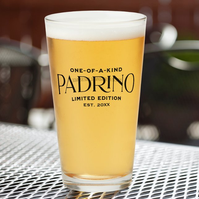 Padrino Limited Edition Personalisiert Glas (Von Creator hochgeladen)