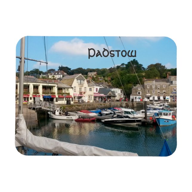 Padstow Cornwall England Magnet (Horizontal)