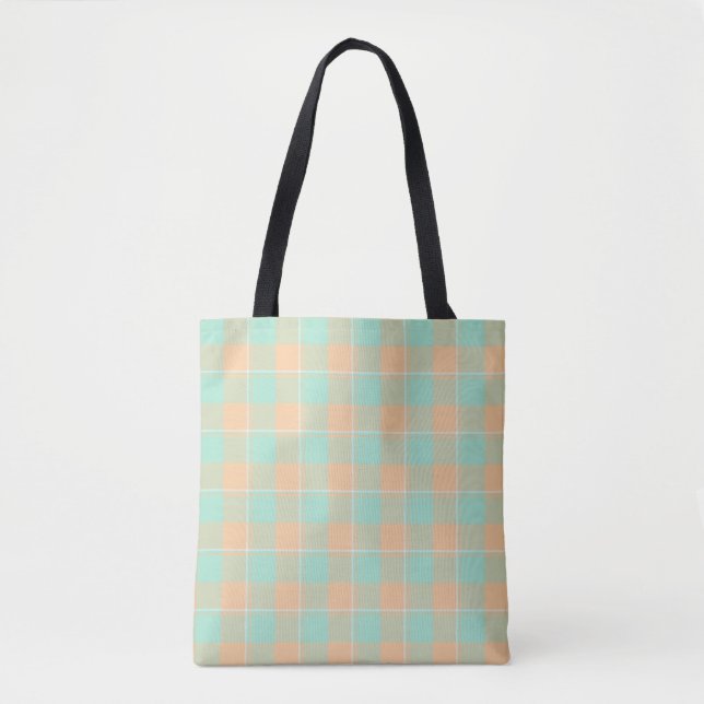 Padua Green and Corvette Peach Plaid (Vorderseite)