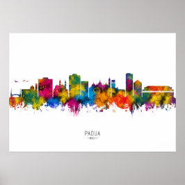 Padua Italy Skyline Poster