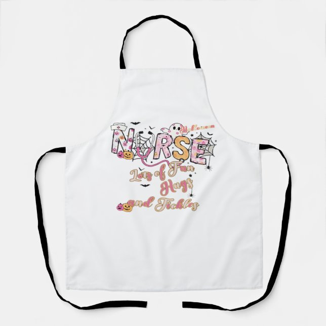 Paediactric Nurse Fun Halloween Design Essential T Schürze (Vorderseite)
