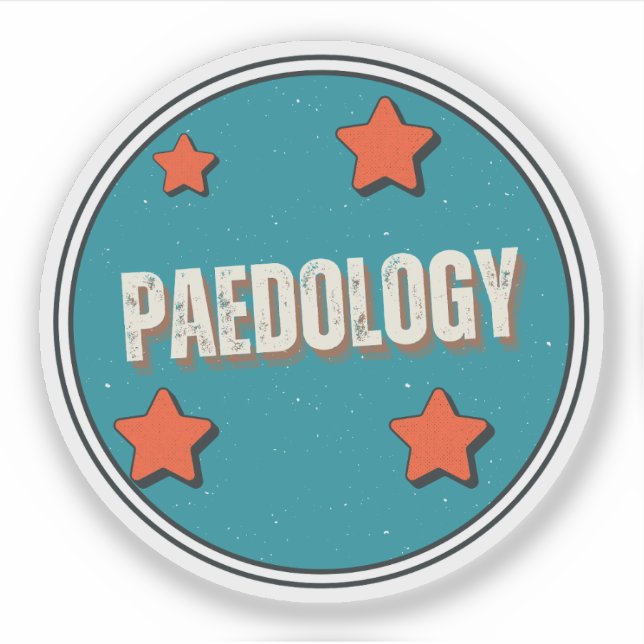 Paedologie Aufkleber (Vorderseite)