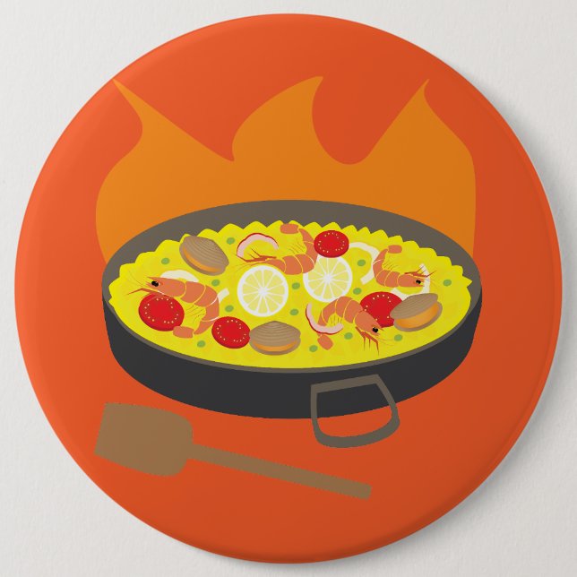 Paella Button (Vorderseite)