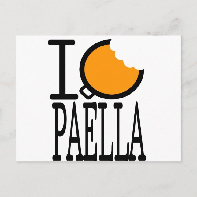 Paella Leidenschaft Postkarte (Vorderseite)