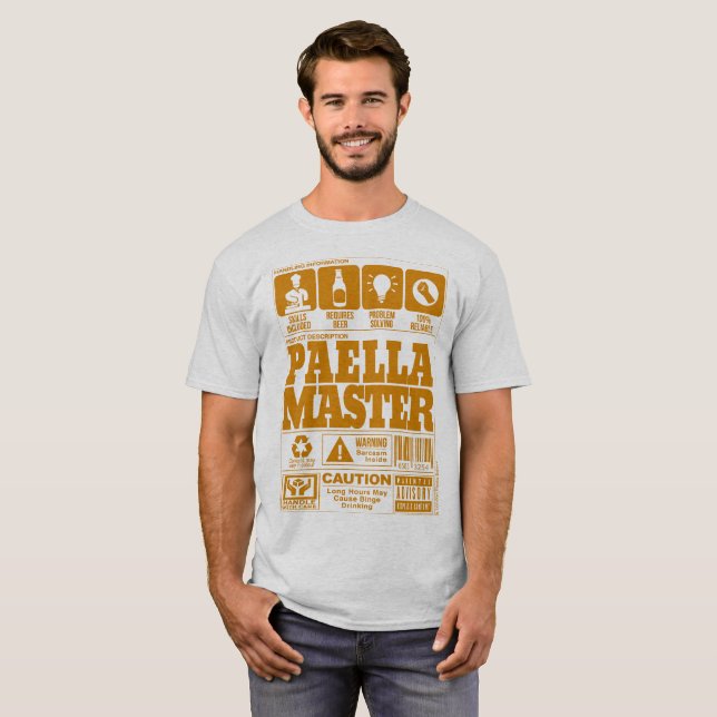 Paella-Meister T-Shirt (Vorne ganz)