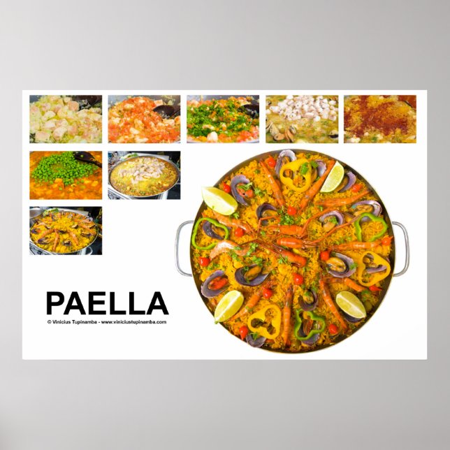 Paella Poster (Vorne)