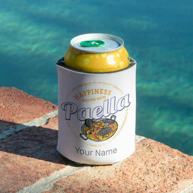 Paella Snack Vintag Spanien Paella Pan Dosenkühler (In Situ Pool)