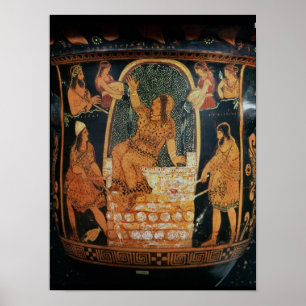 Paestan Redficoded 'bell-krater' Poster