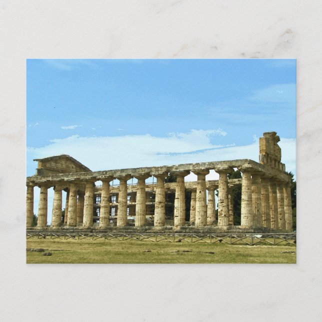 Paestum Postkarte (Vorderseite)