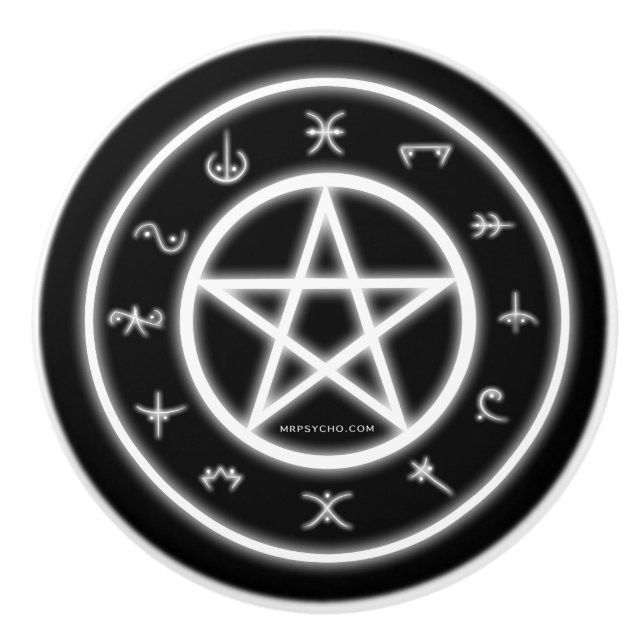 Pagan Art Keramikknauf (Vorderseite)