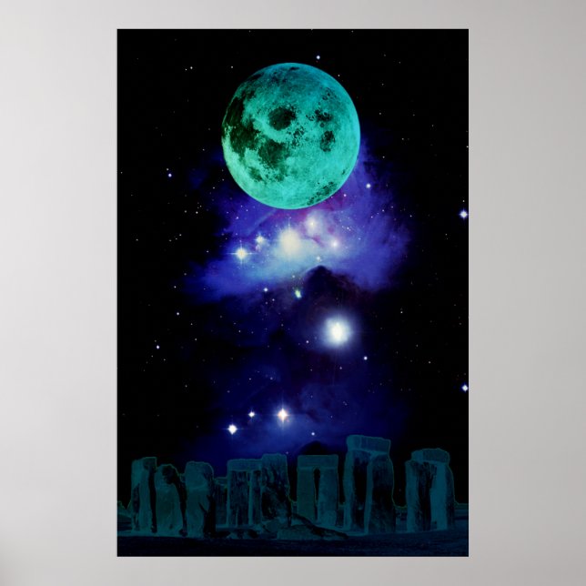 Pagan Blue Moon Poster (Vorne)