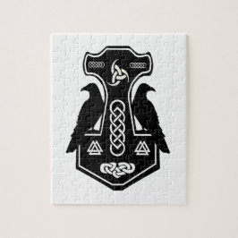 Pagan Celtic Norse Thors Hammer Puzzle
