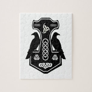 Pagan Celtic Norse Thors Hammer Puzzle
