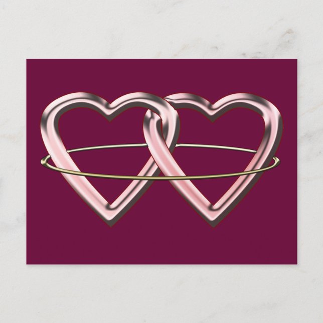 Pagan Ehesymbol Postkarte (Vorderseite)