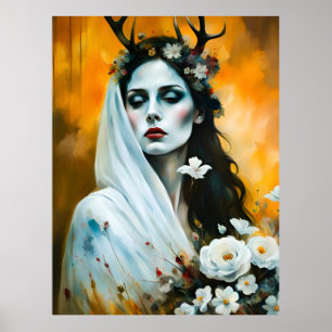 Pagan Elen der Weisen als Braut Poster