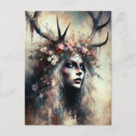 Pagan Elen of the Ways Postkarte