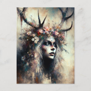 Pagan Elen of the Ways Postkarte