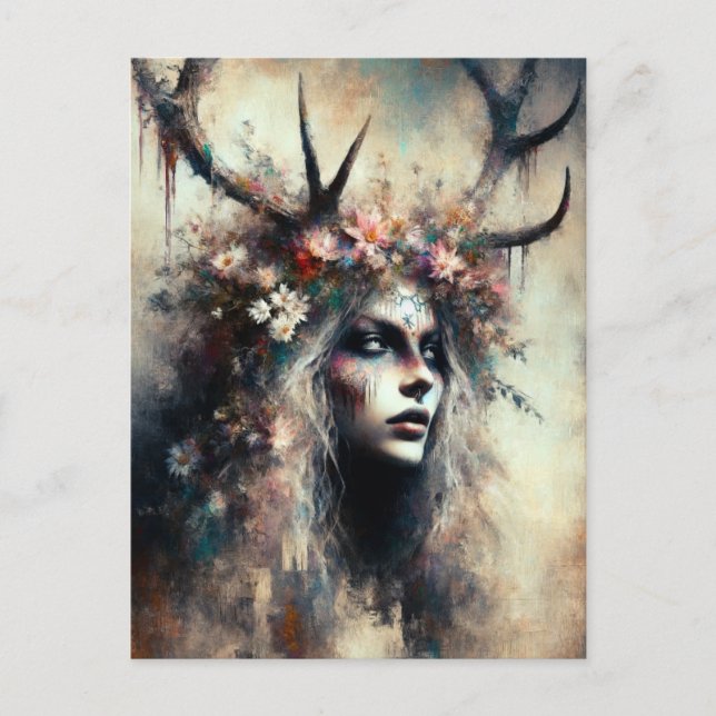 Pagan Elen of the Ways Postkarte (Vorderseite)