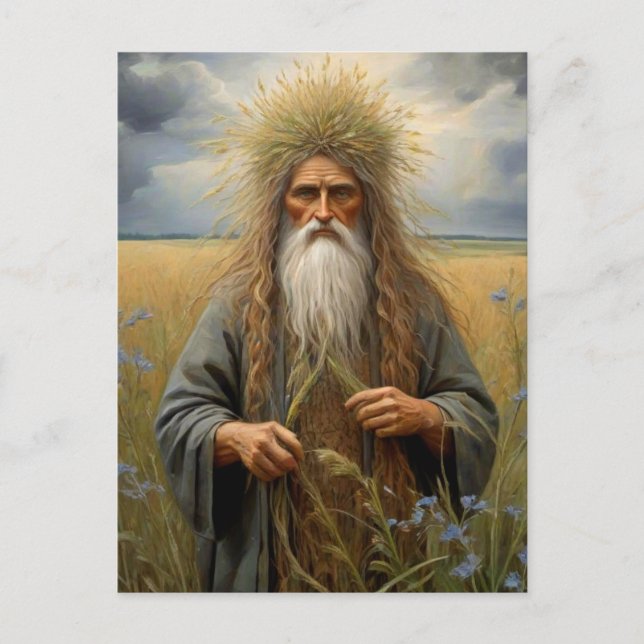 Pagan Flax Postkarte (Vorderseite)