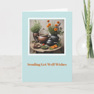 Pagan Get Well Card Karte