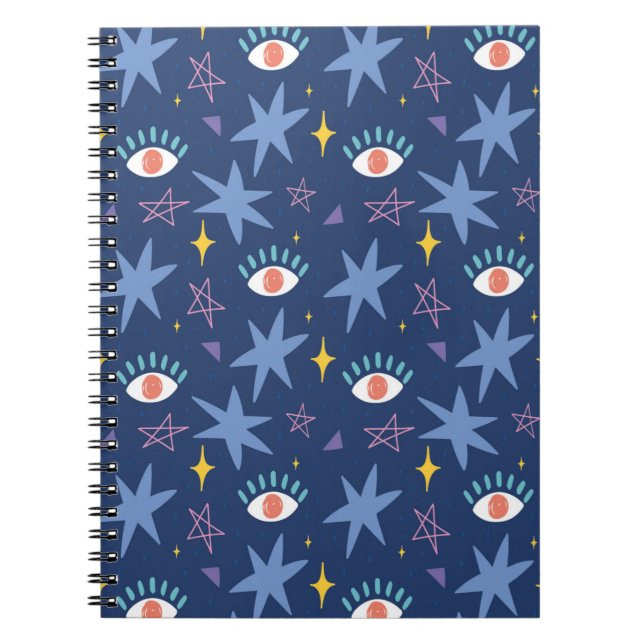 Pagan Gothic Eye-Notebook Notizblock (Vorderseite)