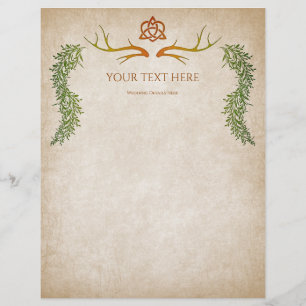 Pagan Handfasting Wedding Flyer