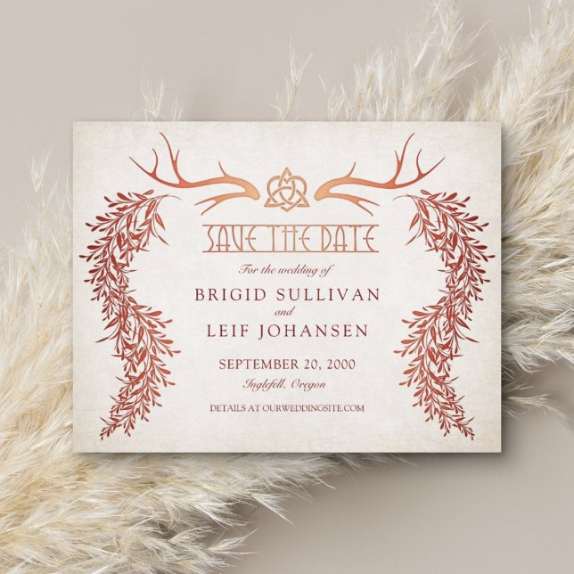 Pagan Handfasting Wedding Save The Date (Von Creator hochgeladen)