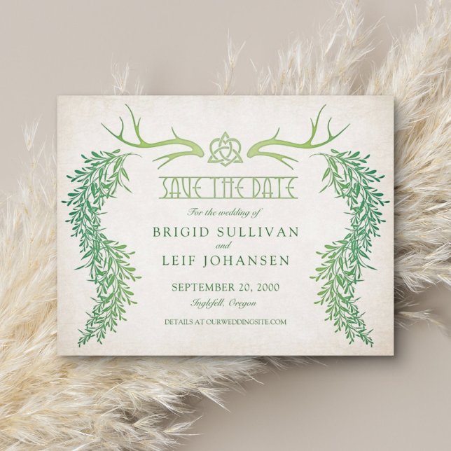 Pagan Handfasting Wedding Save The Date (Von Creator hochgeladen)