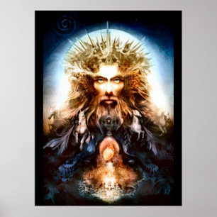 Pagan Jesus Nouveau Print Poster