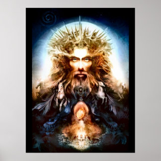 Pagan Jesus Nouveau Print Poster
