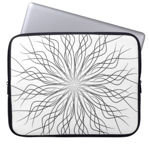 Pagan mandala tattoo spirituell laptopschutzhülle