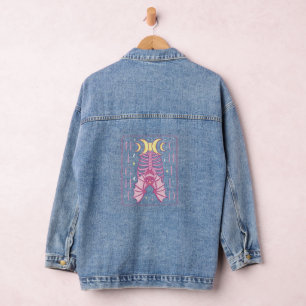 Pagan Moon Child Bat Jeansjacke