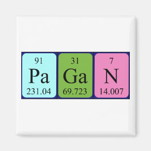 Pagan Periodenmagnet Magnet