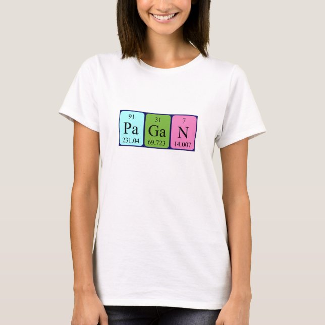 Pagan Periodenname Shirt (Vorderseite)